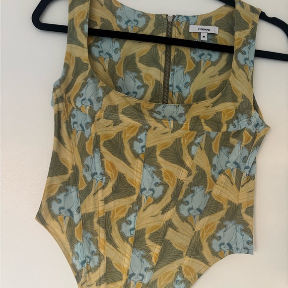 Miaou Campbell Corset in Art Nouveau - Picture 2 of 4